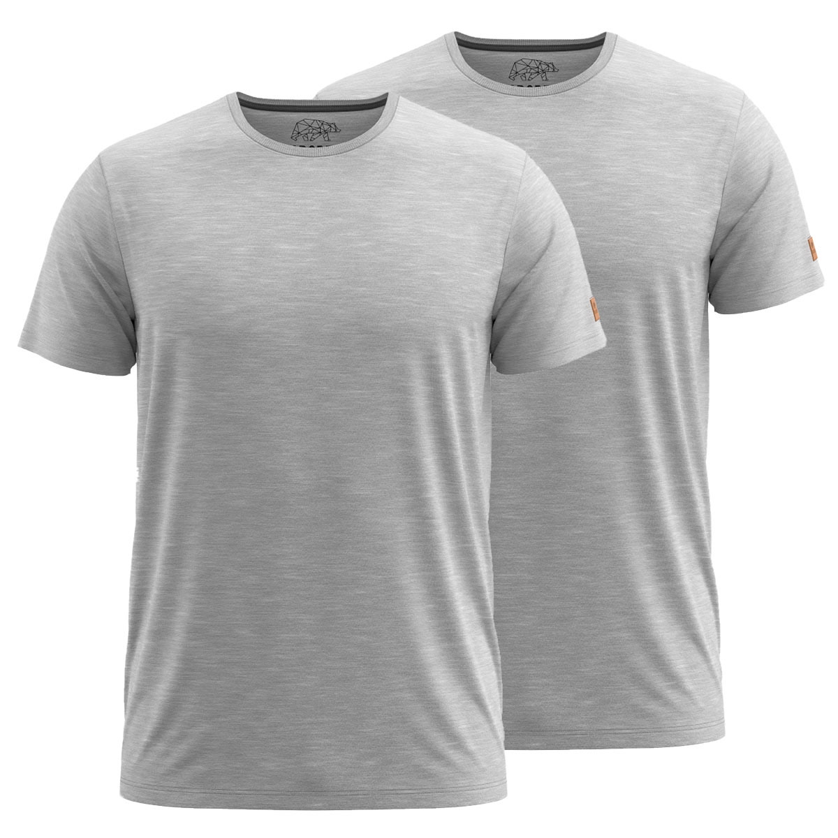 FORSBERG twin t-shirt pack solid color