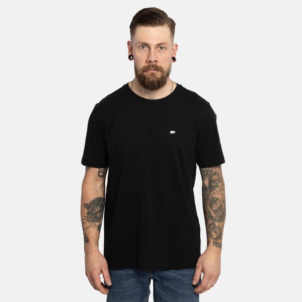 FORSBERG T-shirt avec petit patch en caoutchouc