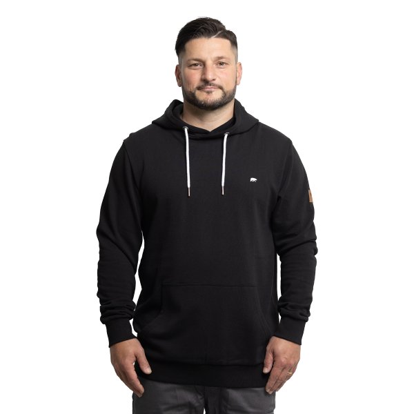 FORSBERG Hoodie met logo op borst en rug