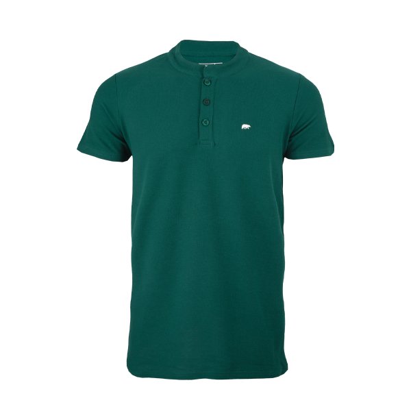 FORSBERG Poloshirt mit Stehkragen