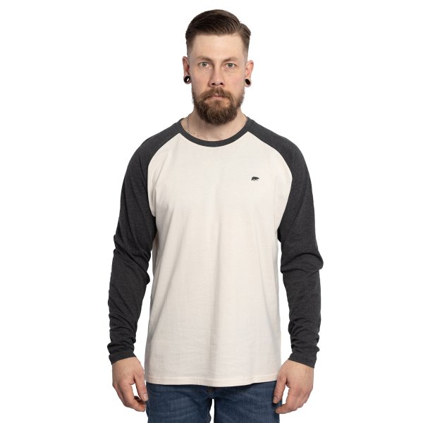 FORSBERG Longsleeve mit kleinem Gummi-Patch