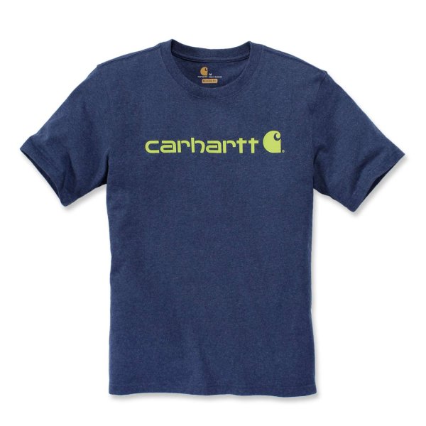 Carhartt Core Logo T-Shirt dicke Qualität