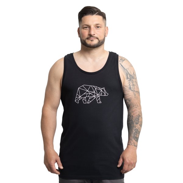 FORSBERG Tanktop mit großem Brustlogo