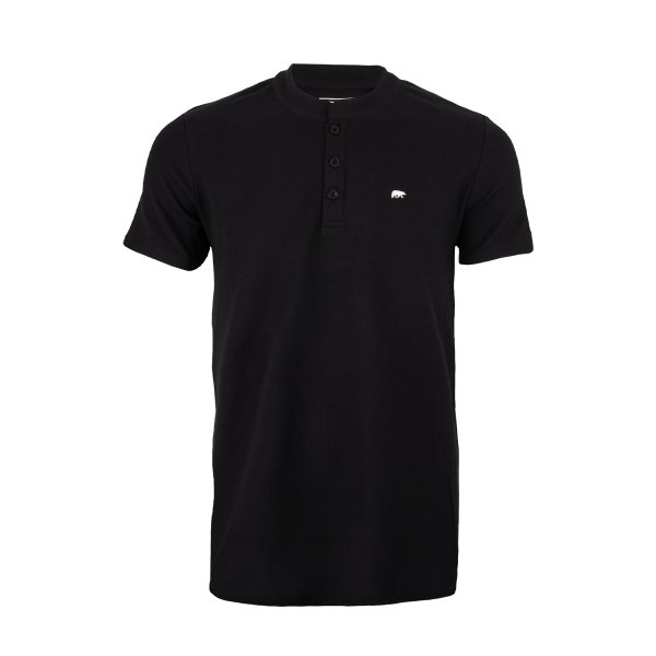 FORSBERG Polo shirt with stand-up collar