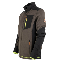 FORSBERG Leif II Strickjacke mit Verstärkungen