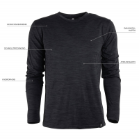 FORSBERG Svettson functioneel shirt met lange mouwen
