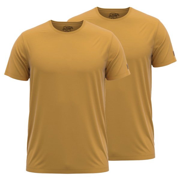 FORSBERG einfarbiges T-Shirt im Doppelpack