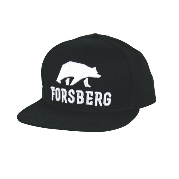FORSBERG Snapback cap with white 3D logo