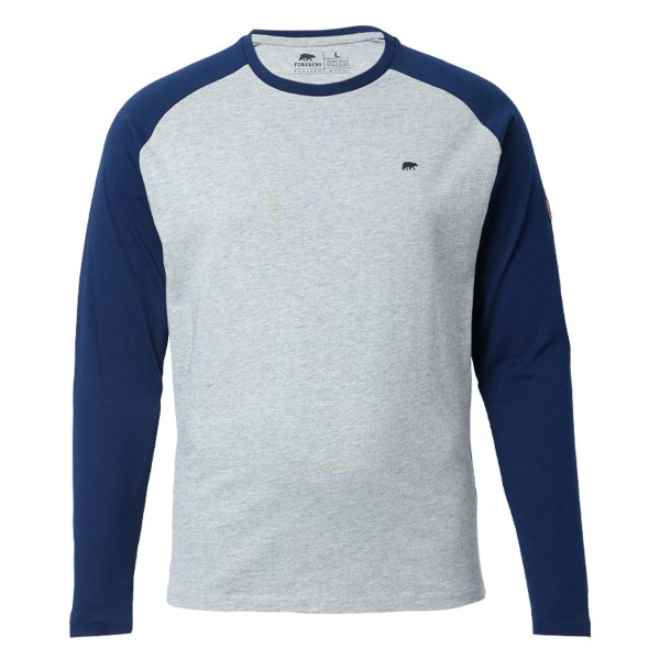 FORSBERG Longsleeve mit kleinem Gummi-Patch