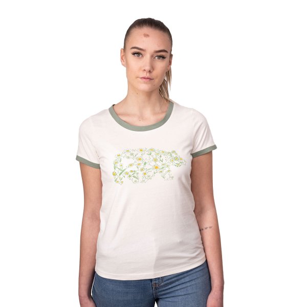 FORSBERG T-shirt logo avec logo poitrine femme