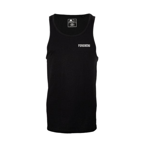 FORSBERG Tanktop mit Logo auf Brust und Rücken