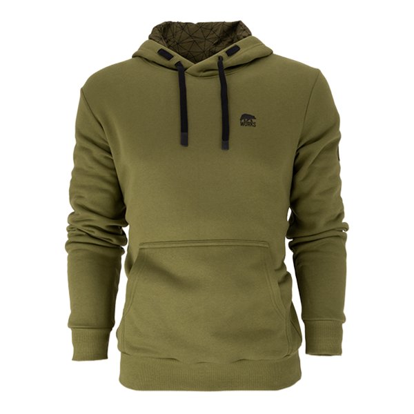 FORSBERG Hoodie mit kleinem Brustlogo