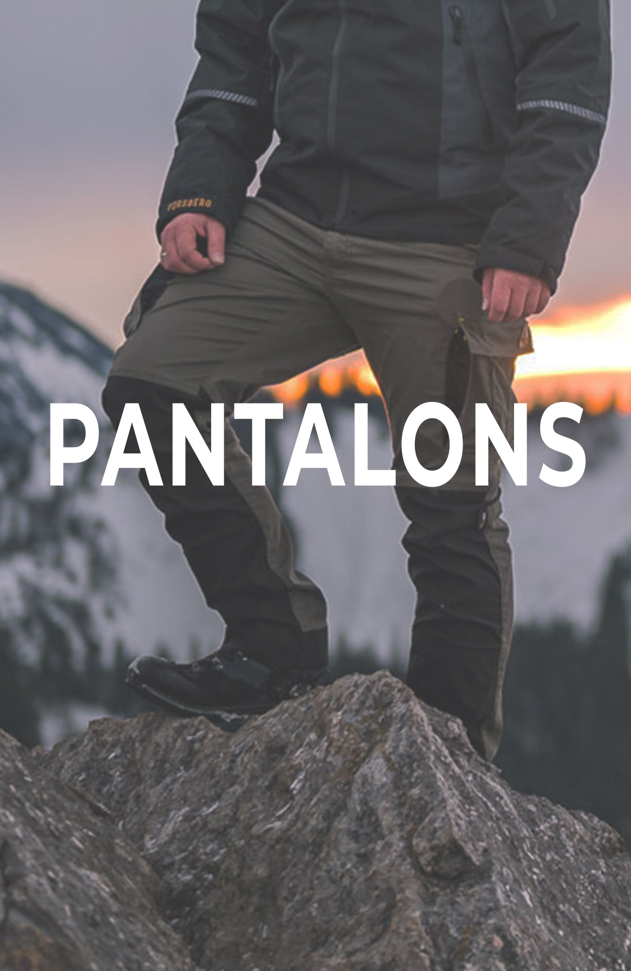Des pantalons