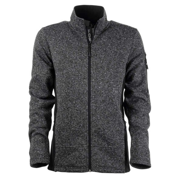 FORSBERG warm knitted fleece jacket
