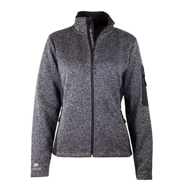 FORSBERG functional knitted fleece jacket for women