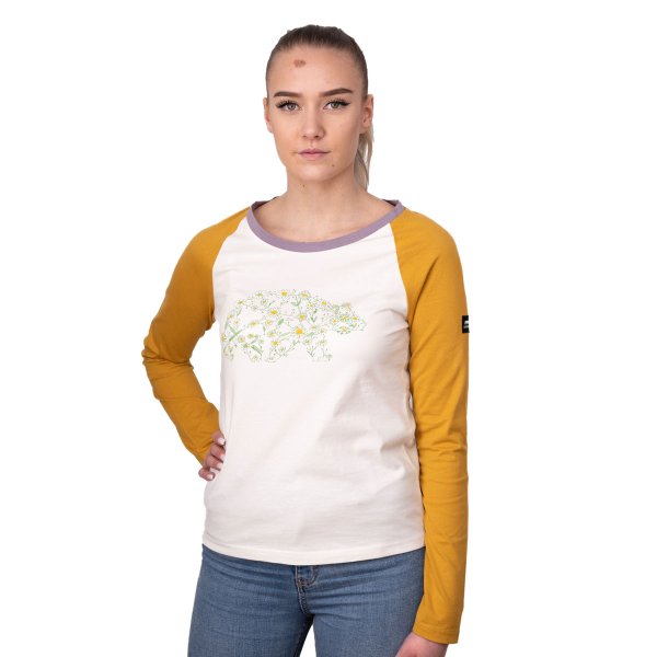 FORSBERG two-tone long sleeve women's organic cotton