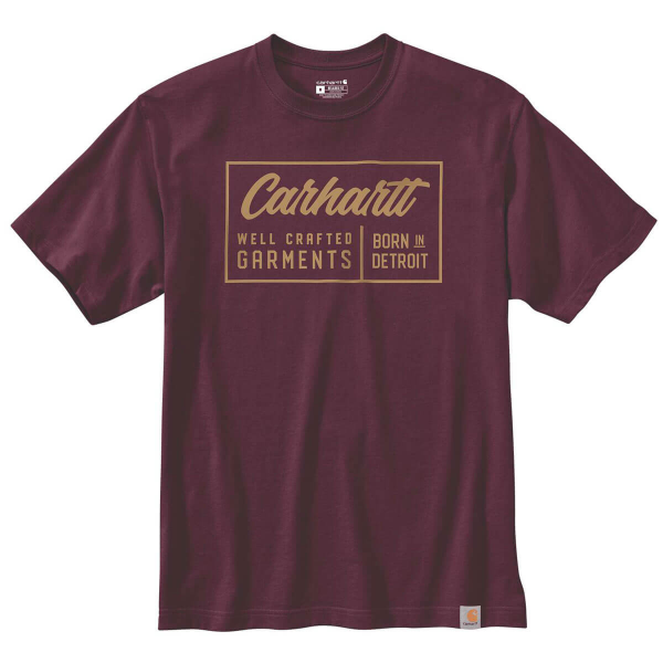 T-shirt met Carhartt Maddock BLOCK-logo